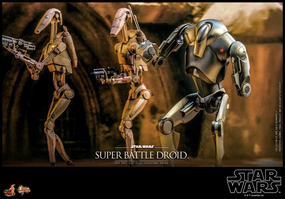 Star Wars: Attack Of The Clones MMS682 Super Battle Droid 1/6th Scale Collectible Figure 12 Star Wars: Attack Of The Clones MMS682 Super Battle Droid 1/6th Scale Collectible Figure - Image 12
