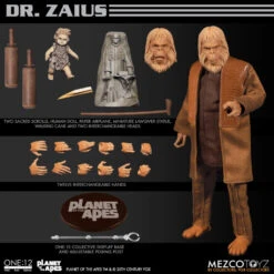 Mezco Toyz One:12 Collective Planet Of The Apes: Dr. Zaius Action Figure 3 Mezco Toyz One:12 Collective Planet Of The Apes: Dr. Zaius Action Figure -Model Figurine Toy Store 8 785f0943 24c5 4693 830e 4ca213f4dc74