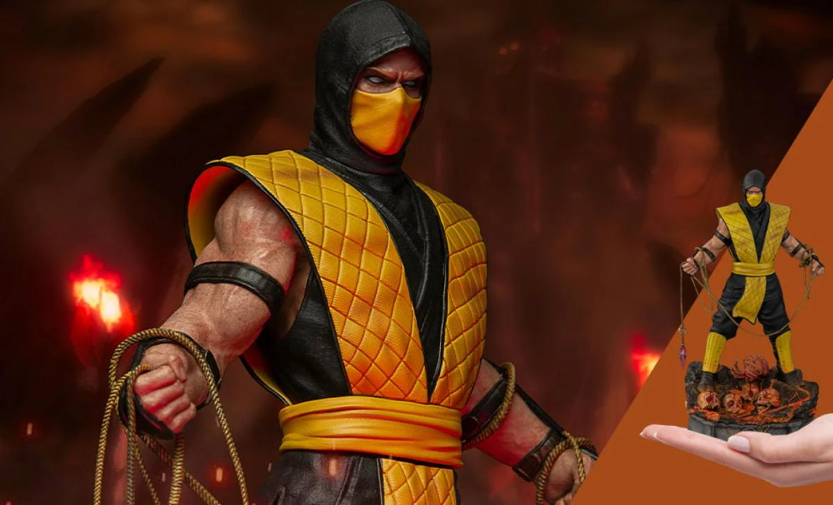 Scorpion 1:10 Scale Statue 2 Scorpion 1:10 Scale Statue - Image 2