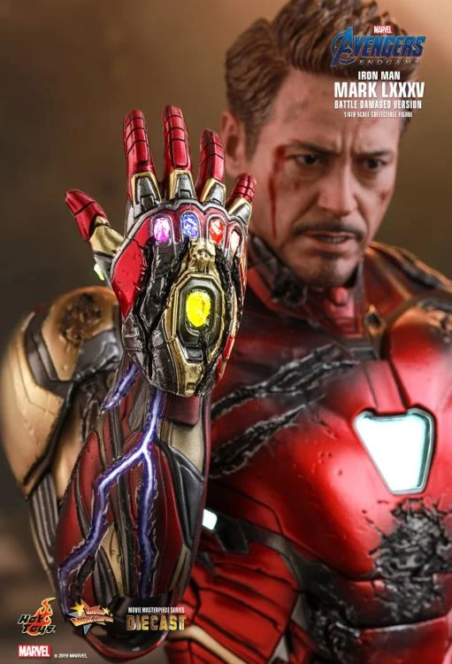 Avengers: Endgame MMS528D33 Iron Man Mark LXXXV (Battle Damaged Ver.) 1/6th Scale Collectible Figure 17 Avengers: Endgame MMS528D33 Iron Man Mark LXXXV (Battle Damaged Ver.) 1/6th Scale Collectible Figure - Image 17
