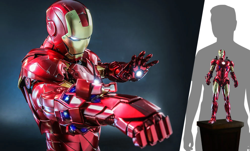 Iron Man Mark IV Quarter Scale Figure 2 Iron Man Mark IV Quarter Scale Figure - Image 2