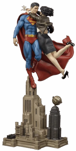 Superman And Lois Lane Sixth Scale Diorama -Model Figurine Toy Store 911728 silo sm