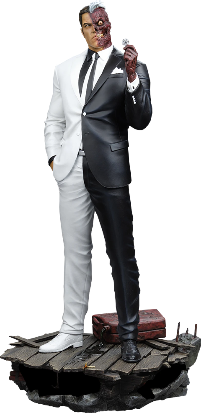 PRE-ORDER Two-Face Sixth Scale Maquette 6 PRE-ORDER Two-Face Sixth Scale Maquette - Image 6