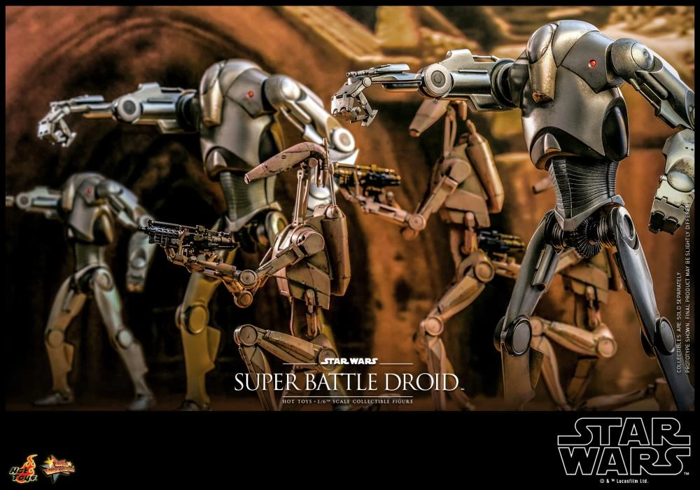 Star Wars: Attack Of The Clones MMS682 Super Battle Droid 1/6th Scale Collectible Figure 10 Star Wars: Attack Of The Clones MMS682 Super Battle Droid 1/6th Scale Collectible Figure - Image 10