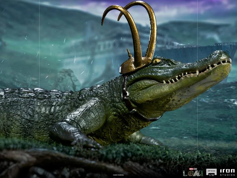 Loki Alligator Loki 1/10 Art Scale Limited Edition Statue 2 Loki Alligator Loki 1/10 Art Scale Limited Edition Statue - Image 2