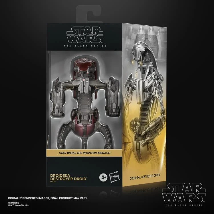 Star Wars: The Black Series 6" Deluxe Droideka Destroyer Droid (The Phantom Menace) 2 Star Wars: The Black Series 6" Deluxe Droideka Destroyer Droid (The Phantom Menace) - Image 2