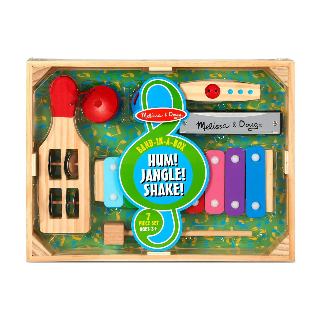 Melissa & Doug Band-in-a-Box - Hum! Jangle! Shake! 1 Melissa & Doug Band-in-a-Box - Hum! Jangle! Shake!