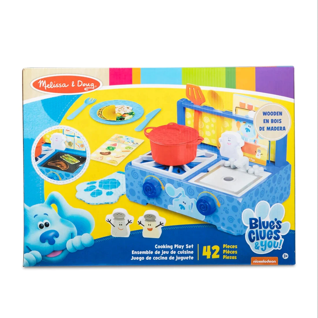 Melissa & Doug Blue's Clues & You! Cooking Play Set 2 Melissa & Doug Blue's Clues & You! Cooking Play Set - Image 2