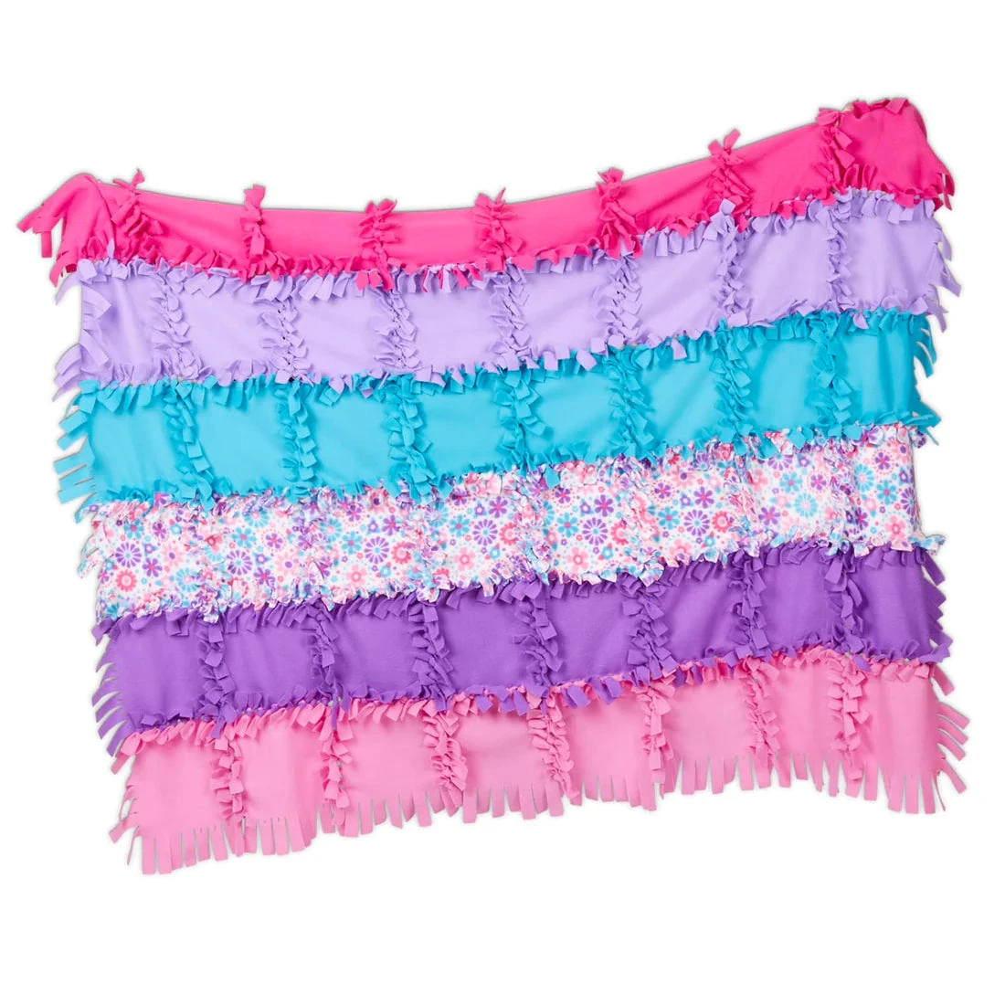 Melissa & Doug Created By Me! Flower Fleece Quilt 3 Melissa & Doug Created By Me! Flower Fleece Quilt - Image 3