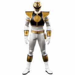 Model Figurine Toy Store 32 Mighty Morphin Power Rangers White Ranger 1:6 Scale