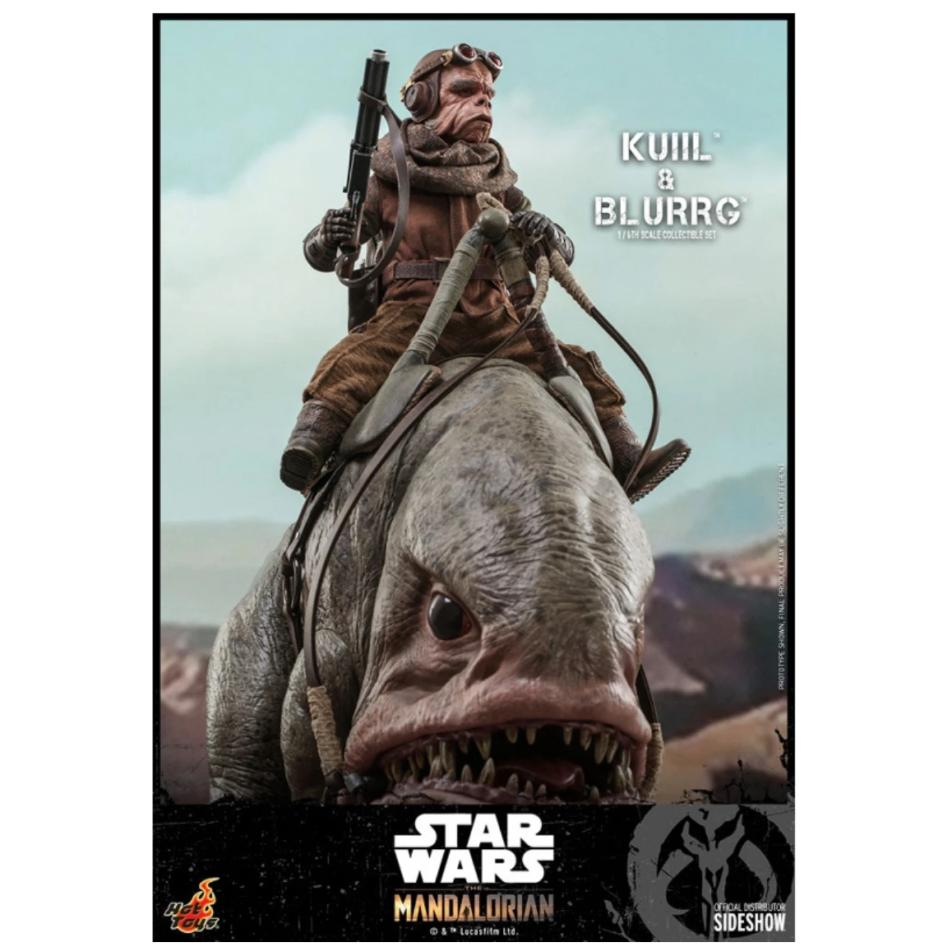 Kuiil™ & Blurgg™ Sixth Scale Figure Set By Hot Toys 1 Kuiil™ & Blurgg™ Sixth Scale Figure Set By Hot Toys