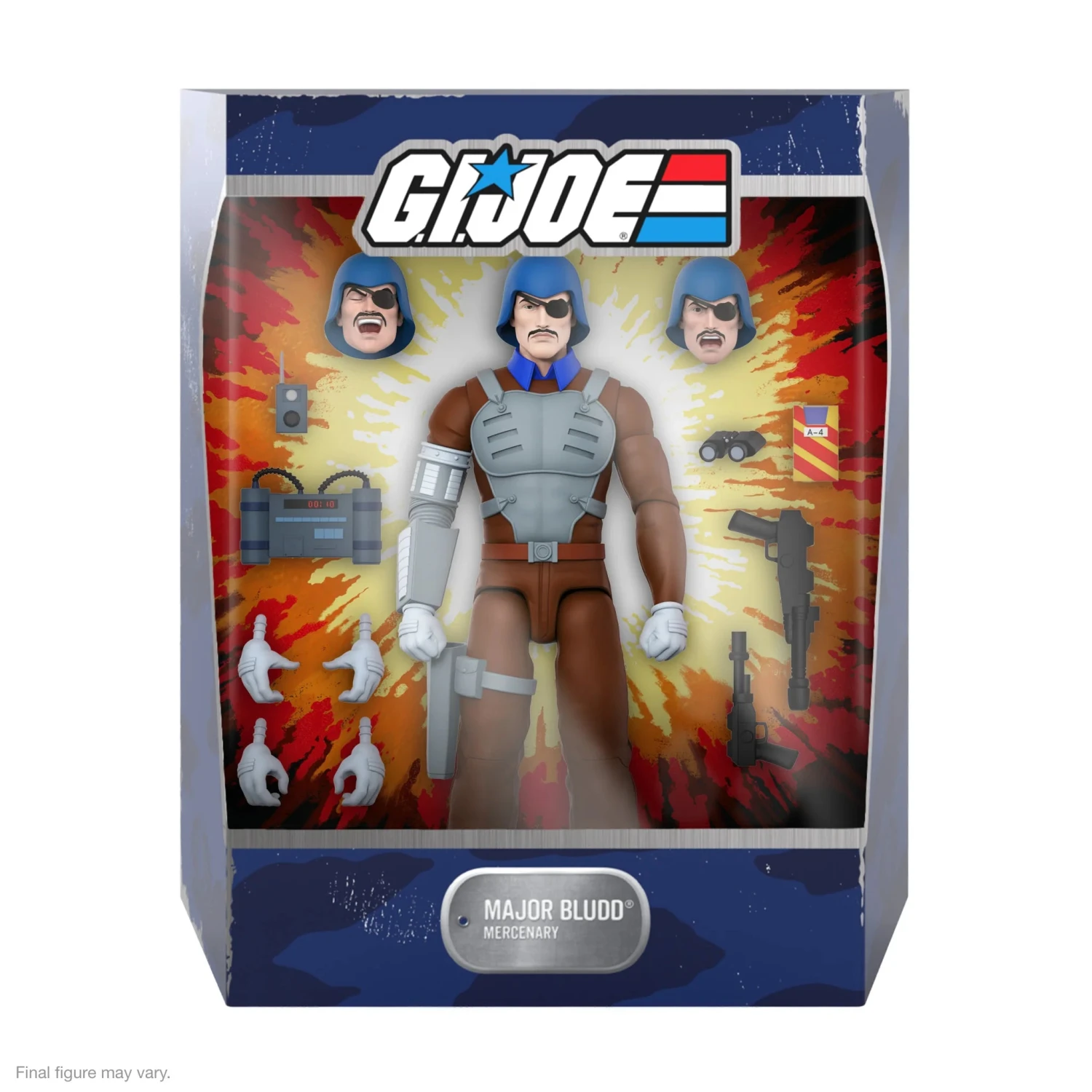 PRE-ORDER G.I. Joe ULTIMATES! Wave 5 Major Bludd (Cartoon Accurate) 2 PRE-ORDER G.I. Joe ULTIMATES! Wave 5 Major Bludd (Cartoon Accurate) - Image 2