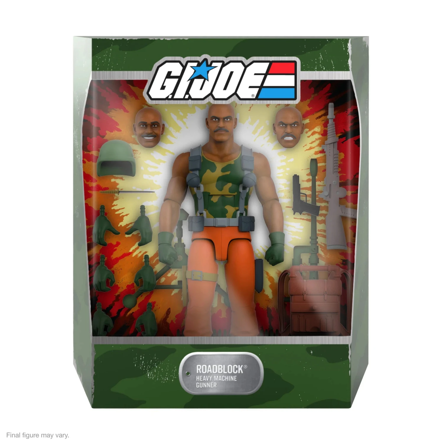 PRE-ORDER G.I. Joe ULTIMATES! Wave 5 Roadblock (Cartoon Accurate) 2 PRE-ORDER G.I. Joe ULTIMATES! Wave 5 Roadblock (Cartoon Accurate) - Image 2