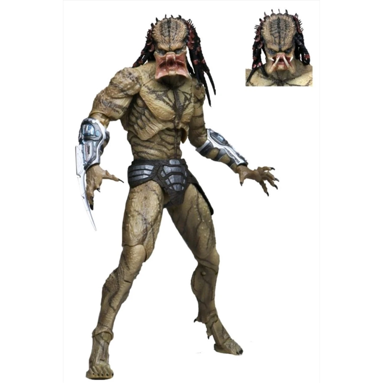 NECA The Predator Ultimate Assassin Predator (Unarmored) Deluxe Figure 1 NECA The Predator Ultimate Assassin Predator (Unarmored) Deluxe Figure