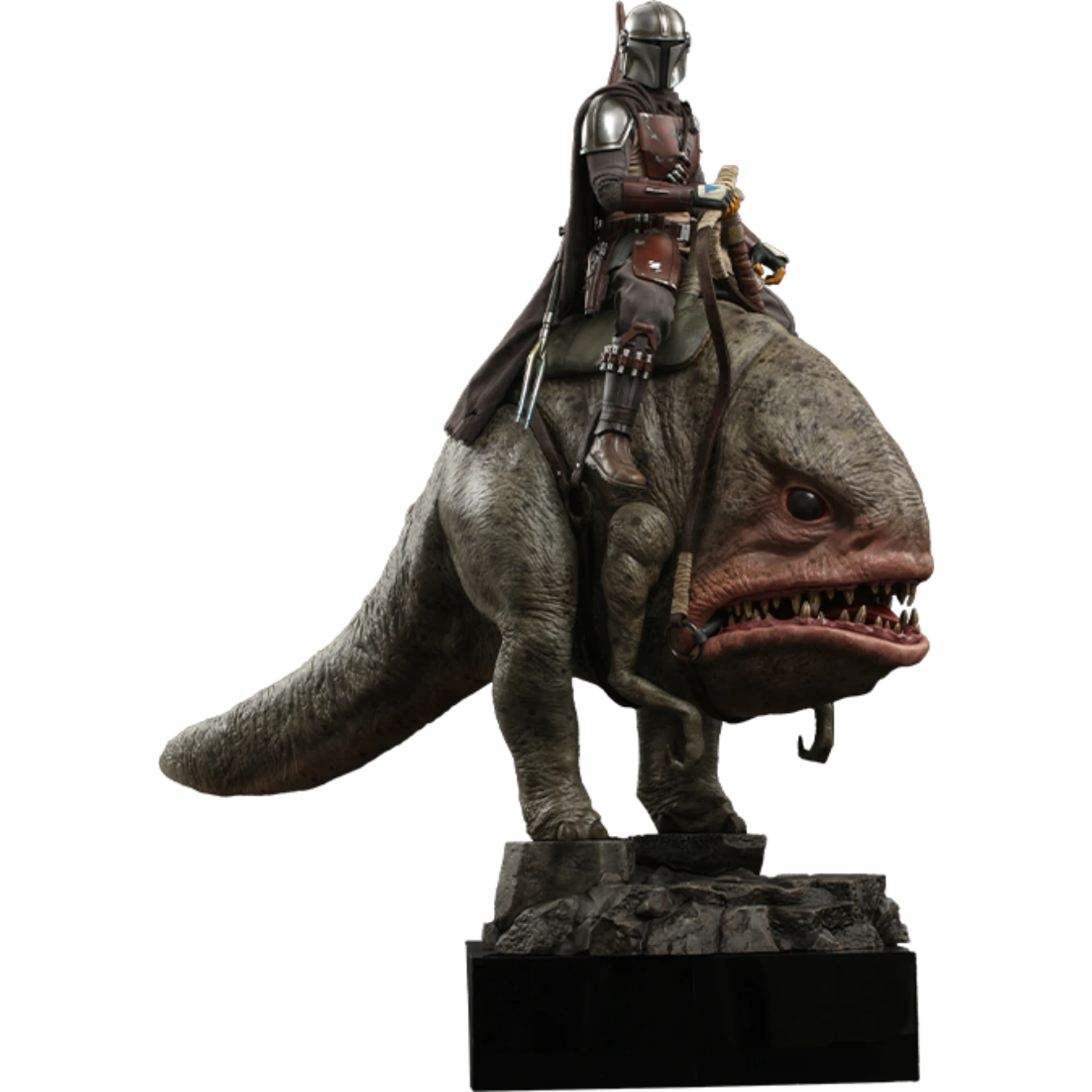 Mandalorian™ & Blurrg™ Sixth Scale Figure Set By Hot Toys 1 Mandalorian™ & Blurrg™ Sixth Scale Figure Set By Hot Toys