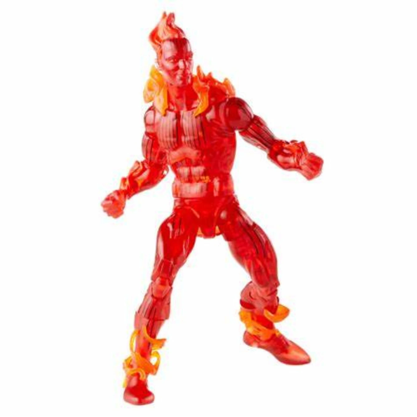 Marvel Legends Fantastic 4 Vintage Wave The Human Torch 6 Inch Action Figure 1 Marvel Legends Fantastic 4 Vintage Wave The Human Torch 6 Inch Action Figure