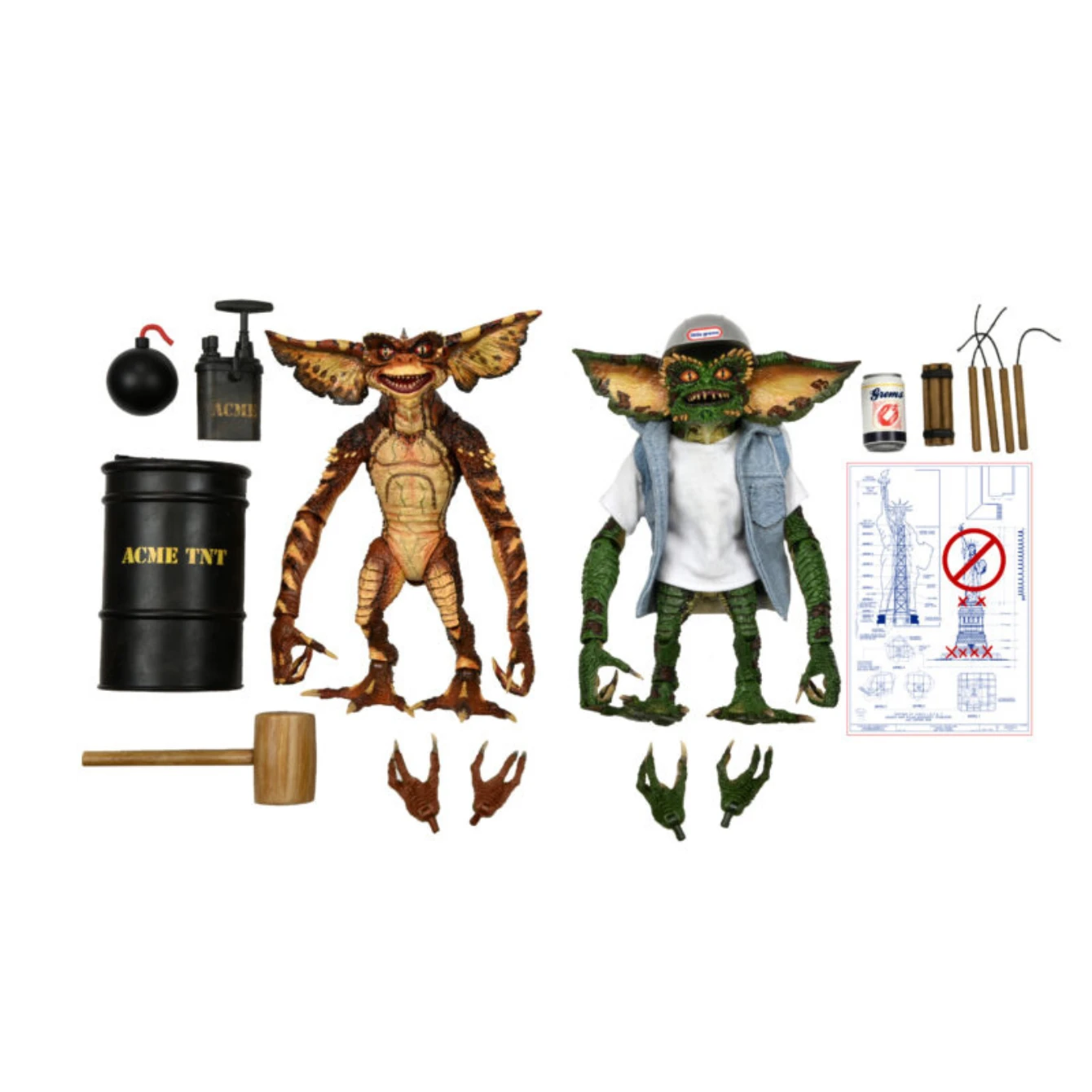 NECA 7″ Scale Action Figure – Demolition Gremlin 2-Pack 2 NECA 7″ Scale Action Figure – Demolition Gremlin 2-Pack - Image 2