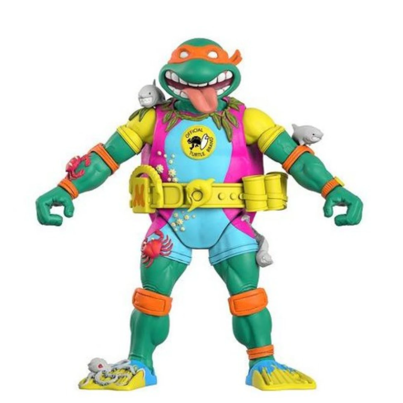 Super7 Teenage Mutant Ninja Turtles Ultimates Mike The Sewer Surfer Action Figure 1 Super7 Teenage Mutant Ninja Turtles Ultimates Mike The Sewer Surfer Action Figure