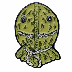 PIN- Trick 'r Treat Sam Burlap Pin