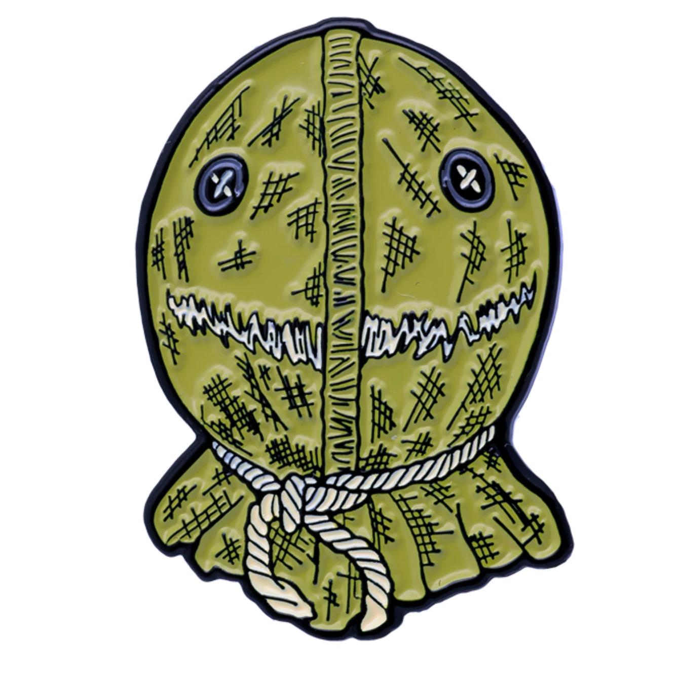 PIN- Trick 'r Treat Sam Burlap Pin 1 PIN- Trick 'r Treat Sam Burlap Pin