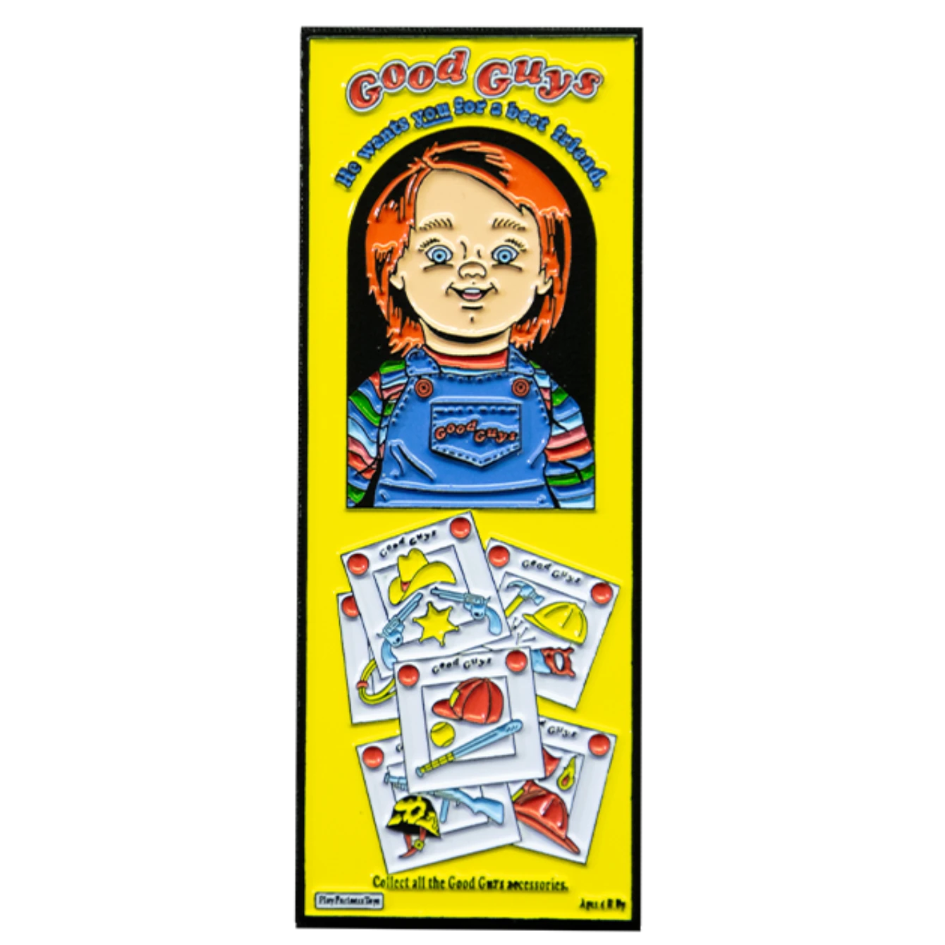 Pin- Child's Play 2- Good Guys Box Pin 1 Pin- Child's Play 2- Good Guys Box Pin