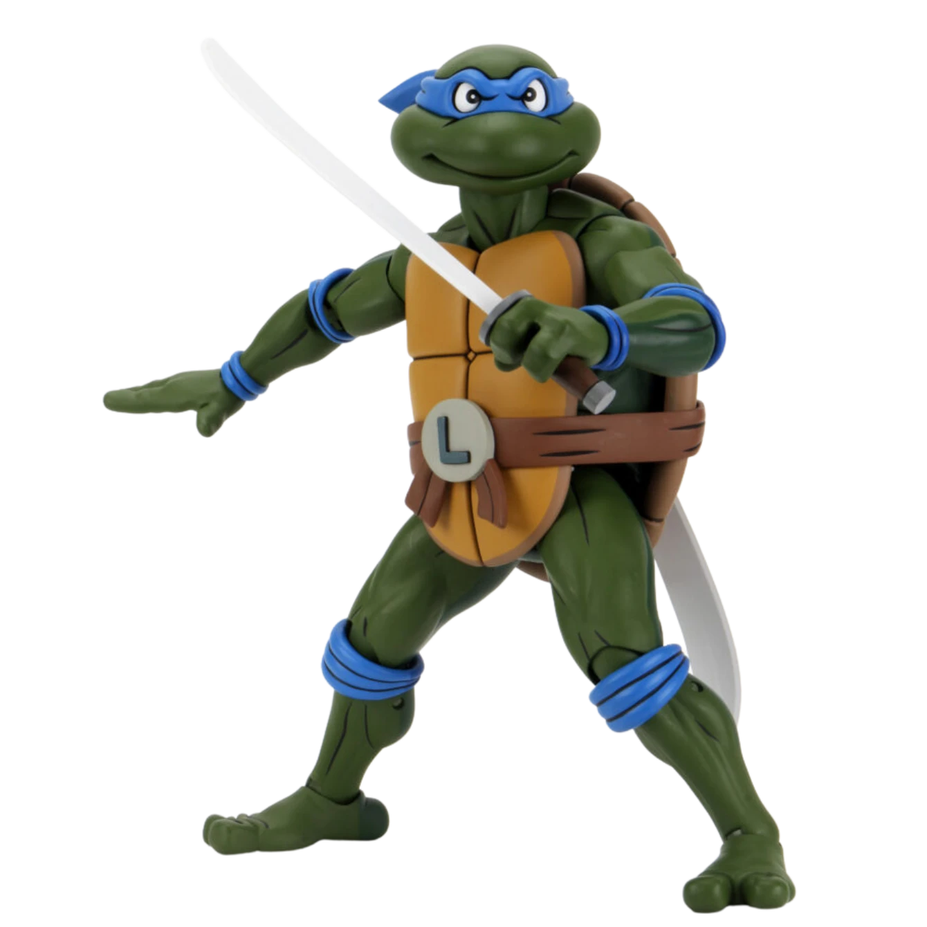 NECA Teenage Mutant Ninja Turtles (Cartoon) 1/4 Scale Action Figure – Giant-Size Leonardo 1 NECA Teenage Mutant Ninja Turtles (Cartoon) 1/4 Scale Action Figure – Giant-Size Leonardo