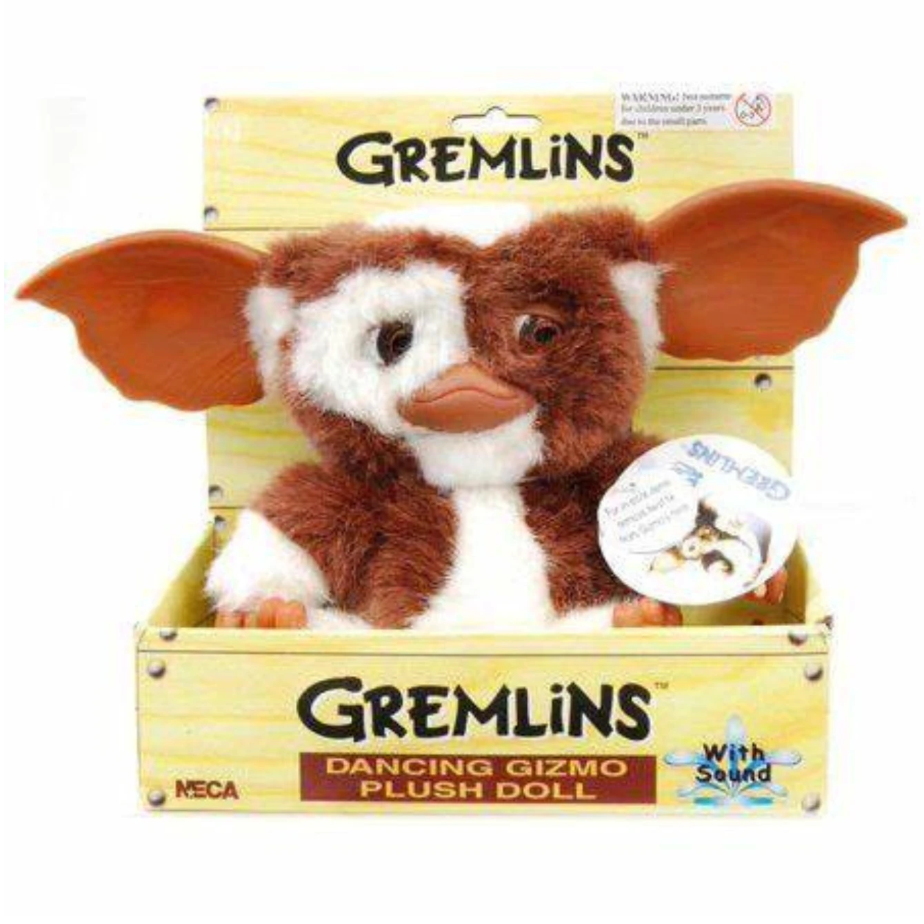NECA Gremlins 8" Gizmo Dancing Plush Doll 1 NECA Gremlins 8" Gizmo Dancing Plush Doll