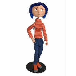NECA Coraline Articulated Figure In Striped Shirt
