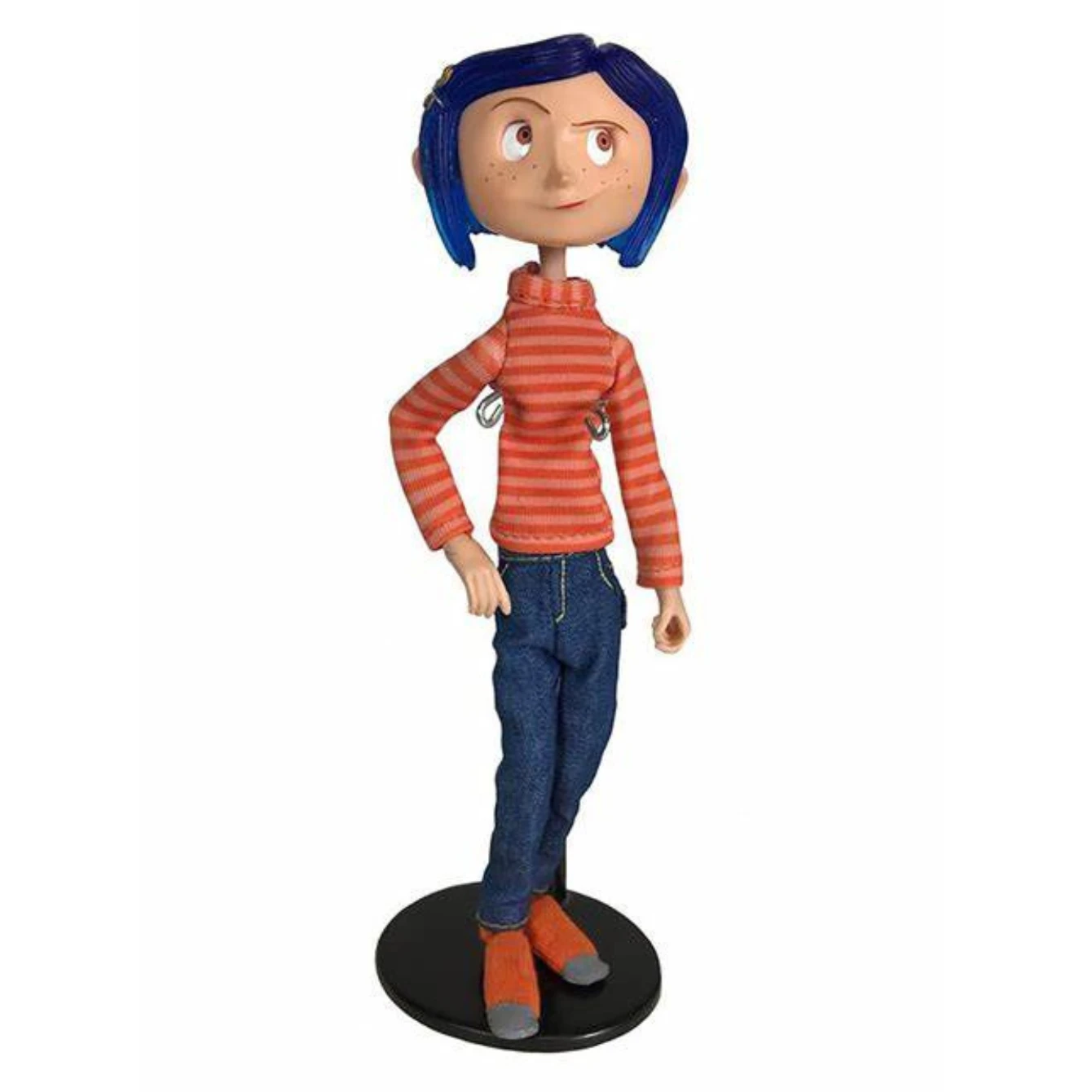 NECA Coraline Articulated Figure In Striped Shirt 1 NECA Coraline Articulated Figure In Striped Shirt