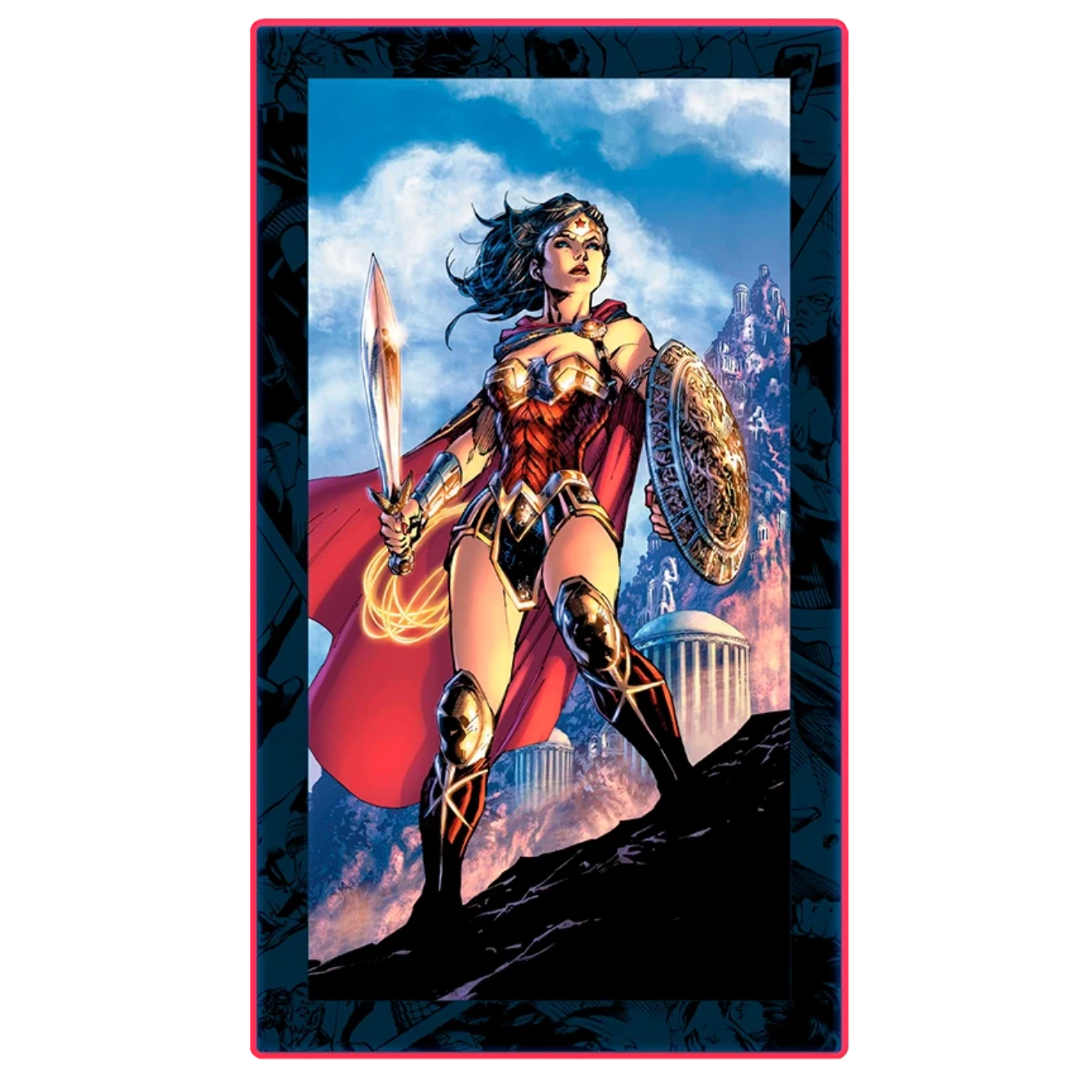 Wonder Woman Mini-Light Wall Poster 1 Wonder Woman Mini-Light Wall Poster