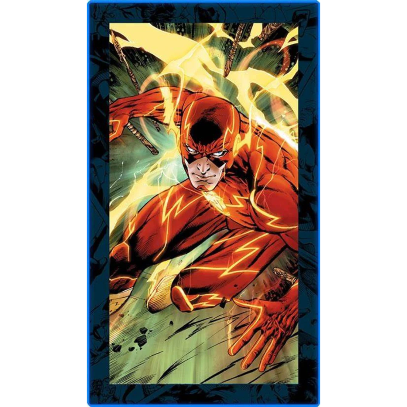 The Flash LED Mini-Poster Light Wall Light - Illuminated Wall Art - DC Comics 1 The Flash LED Mini-Poster Light Wall Light - Illuminated Wall Art - DC Comics