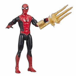 Spider-Man Marvel 6-Inch Mystery Web Gear Upgraded Black And Red Suit Action Figure