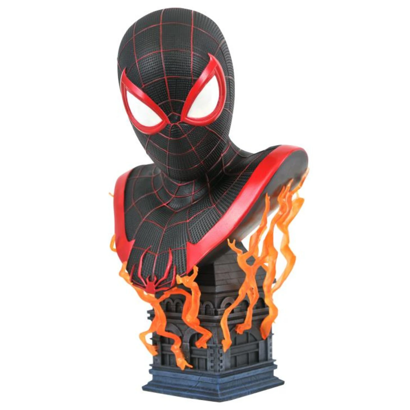 Marvel Legends In 3D Miles Morales 1/2 Scale Limited Edition Bust 1 Marvel Legends In 3D Miles Morales 1/2 Scale Limited Edition Bust