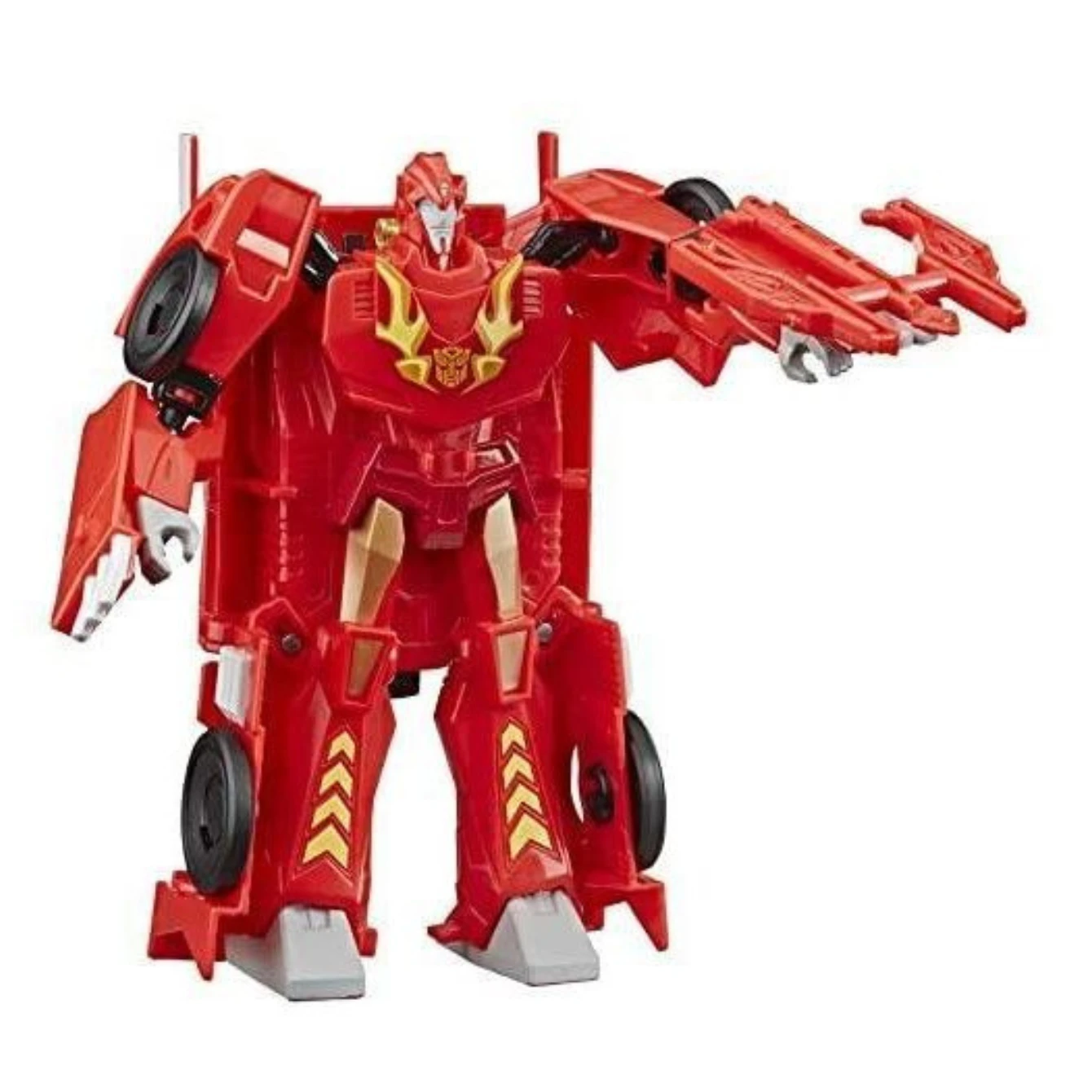 Transformers Cyberverse Bumblebee Adventures Deluxe Class Hot Rod Action Figure, With Build-A-Figure Piece, 5-inch 1 Transformers Cyberverse Bumblebee Adventures Deluxe Class Hot Rod Action Figure, With Build-A-Figure Piece, 5-inch