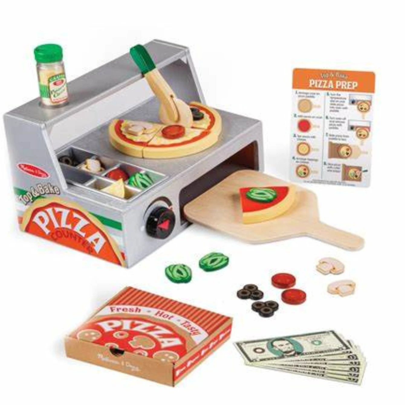 Melissa & Doug Pizza Counter Top And Bake: Melissa And Doug 1 Melissa & Doug Pizza Counter Top And Bake: Melissa And Doug