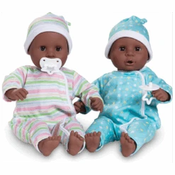 Melissa & Doug Mine To Love Twins Tyler & Taylor Dolls