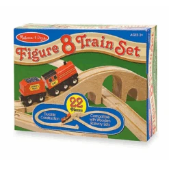 Melissa & Doug Melissa And Doug Wooden Train Set