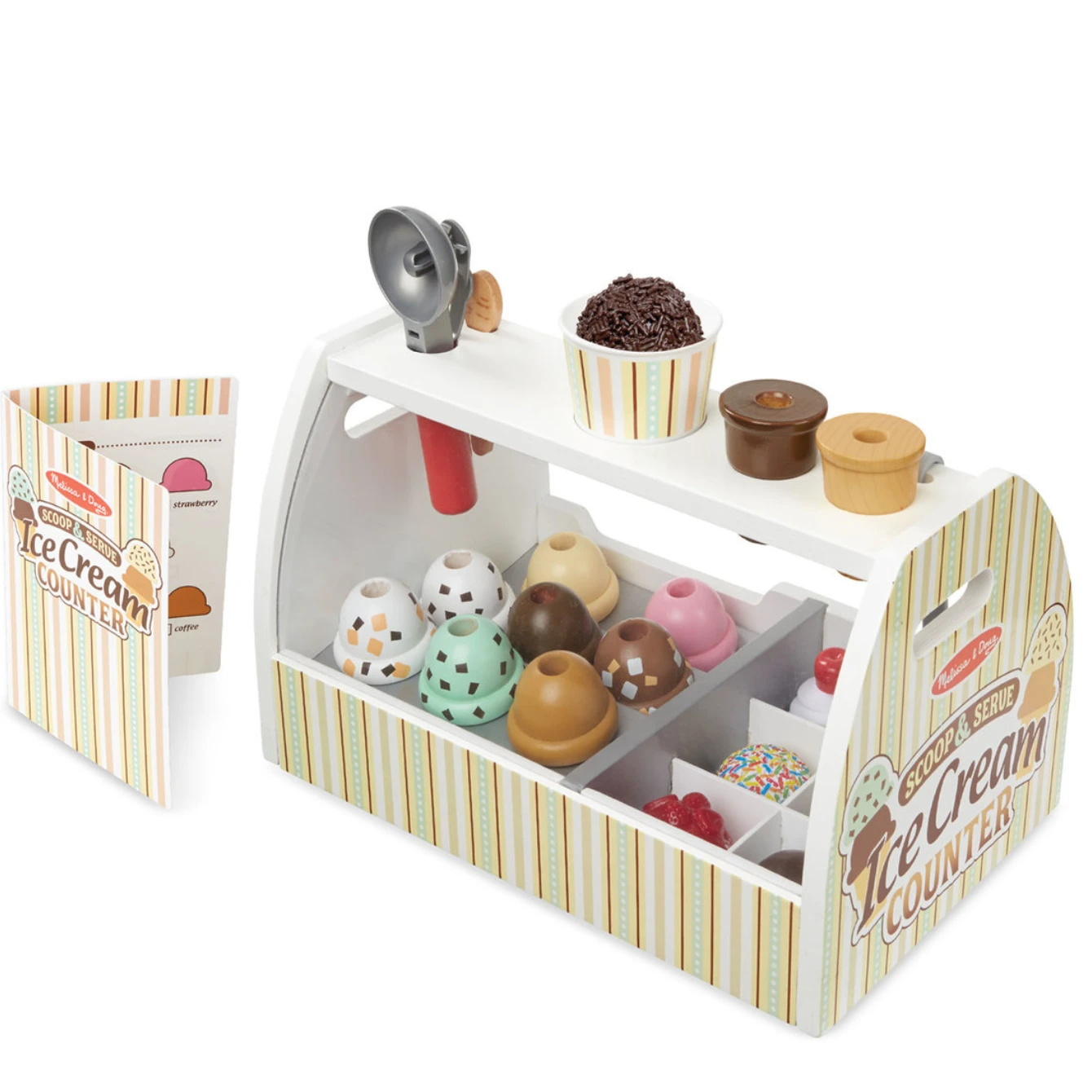 Melissa & Doug Scoop & Serve Ice Cream Counter 1 Melissa & Doug Scoop & Serve Ice Cream Counter