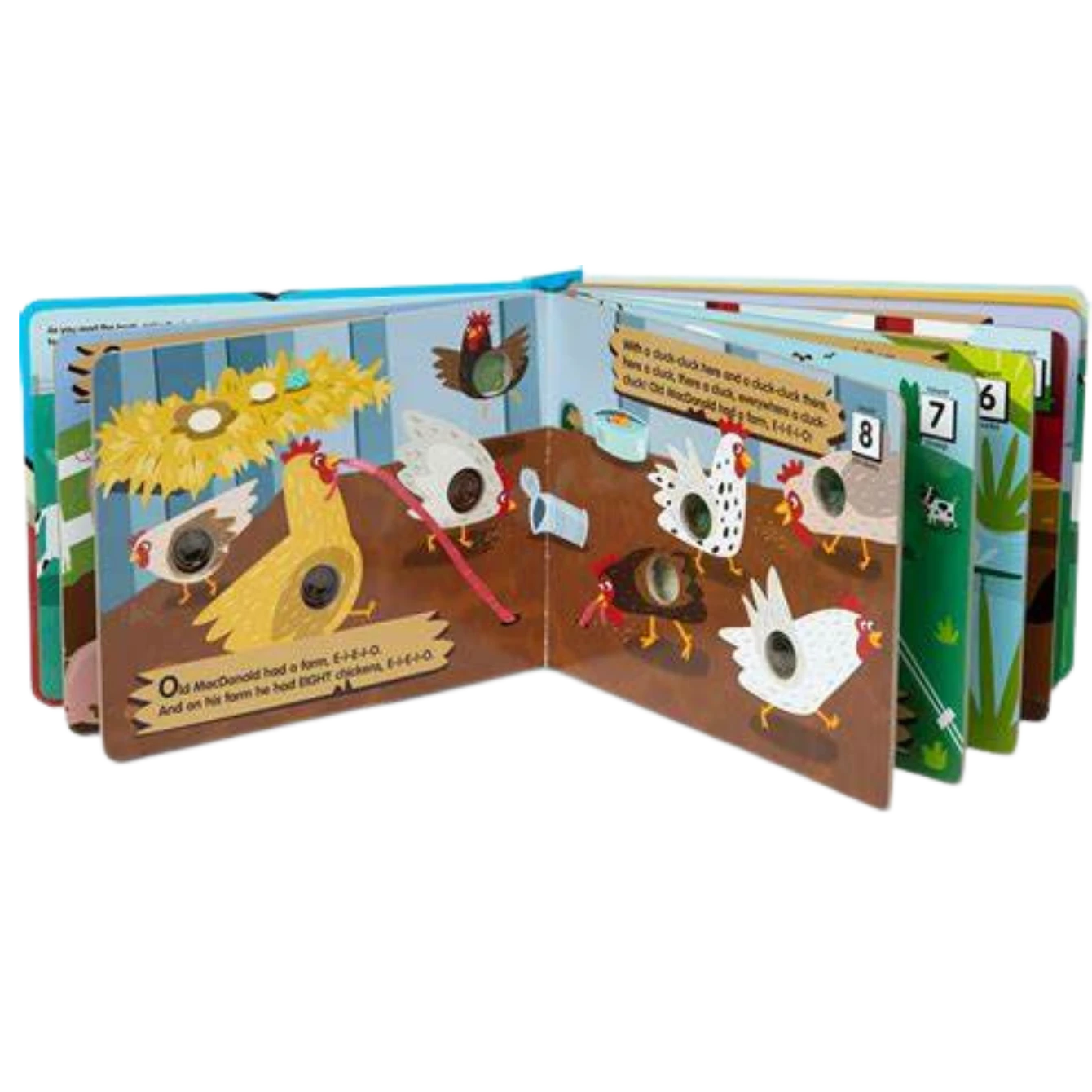 Melissa And Doug Poke A Dot Book Old MacDonald's Farm 2 Melissa And Doug Poke A Dot Book Old MacDonald's Farm - Image 2