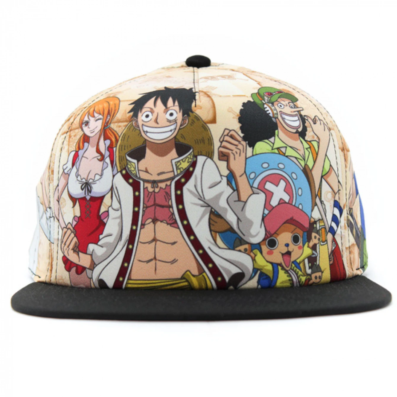One Piece Straw Hat Crew Image Hat 1 One Piece Straw Hat Crew Image Hat