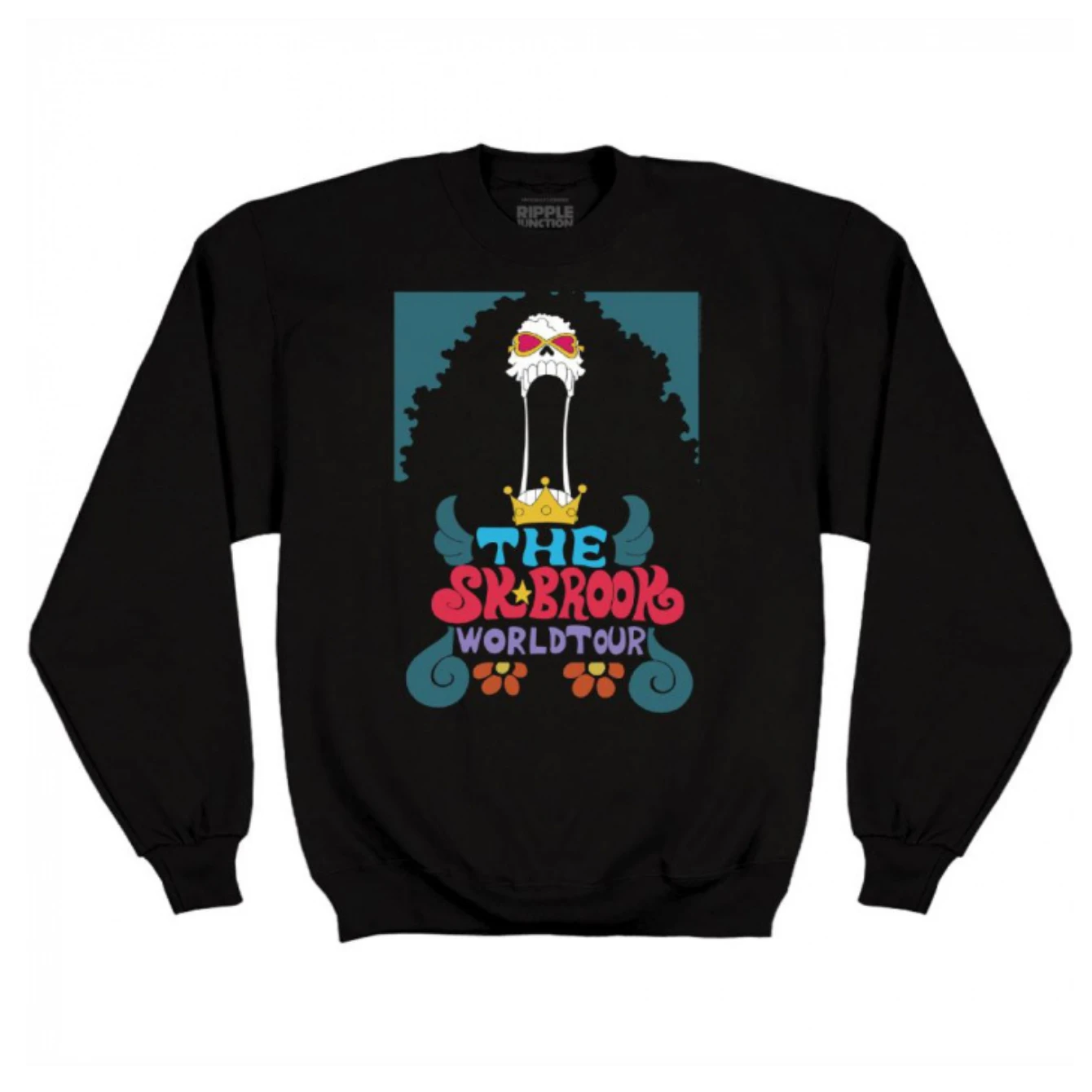 One Piece World Tour Brook Sweatshirt 1 One Piece World Tour Brook Sweatshirt