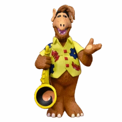 NECA Alf – 6” Scale Action Figure – Toony Classic Alf With Saxophone