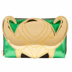 Loungefly Marvel Shine Loki Zip Wallet