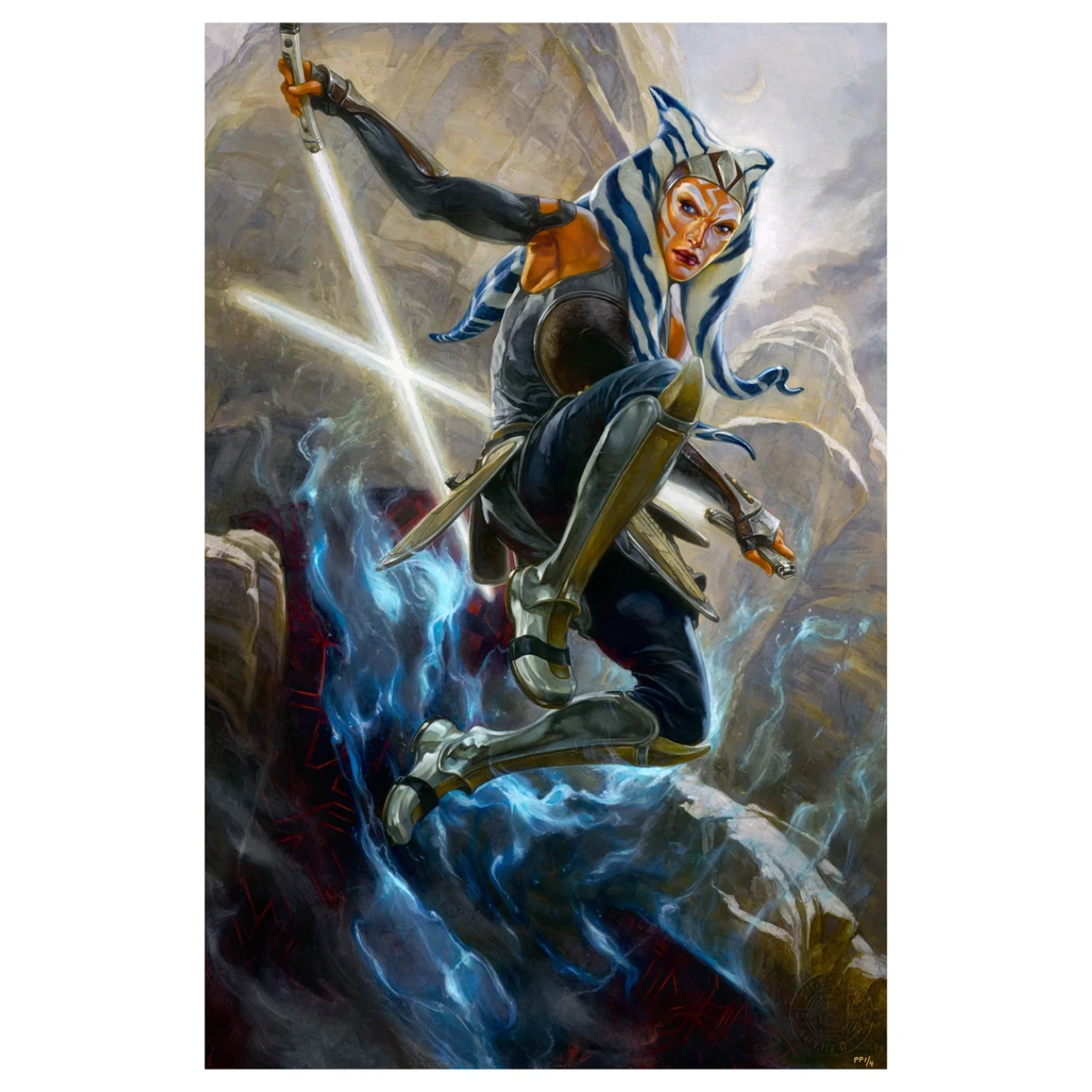 AHSOKA TANO: HANGING IN THE BALANCE Framed 1 AHSOKA TANO: HANGING IN THE BALANCE Framed