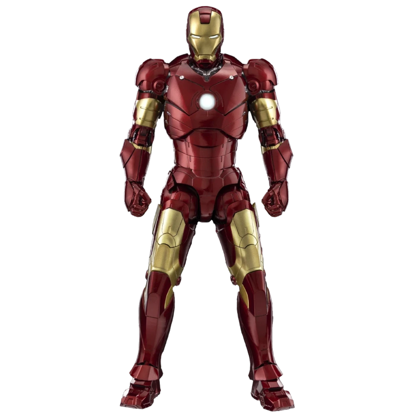 DLX IRON MAN MARK 3 Collectible Figure By Threezero 1 DLX IRON MAN MARK 3 Collectible Figure By Threezero