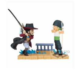 Roronoa Zoro Vs Dracule.Mihawk "One Piece", Bandai Spirits World Collectable Figure Log Stories