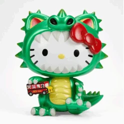 NECA Hello Kitty Cosplay Kaiju (Metallic Green) 8" Vinyl Art Figure 5 NECA Hello Kitty Cosplay Kaiju (Metallic Green) 8" Vinyl Art Figure -Model Figurine Toy Store Untitleddesign 2023 12 13T162401.332