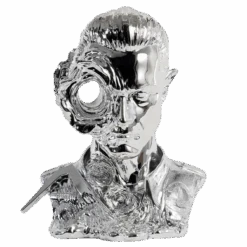 T-1000 ART MASK (LIQUID METAL) Life-Size Bust By PureArts