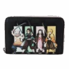 LOUNGEFLY Demon Slayer Heroes Group Zip Around Wallet