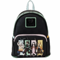 LOUNGEFLY Demon Slayer Heroes Group Mini Backpack